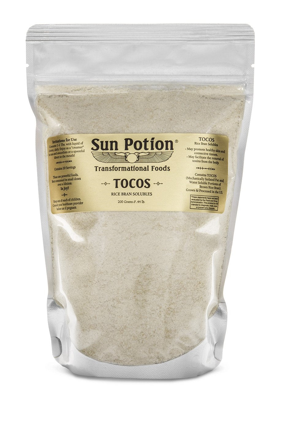 TOCOS (Rice Bran Solubles)