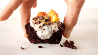 CHIA PUDDING CHOCOLATE MUFFIN CUPS