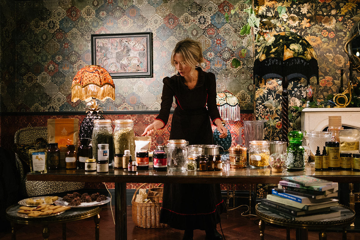 POTIONS AND ELIXIRS: THE ALCHEMY OF HERBS AND CACAO - Sun Potion