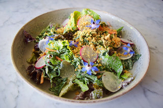 ADAPTOGENIC CAESAR SALAD WITH MEDICINAL 'PARMESAN'