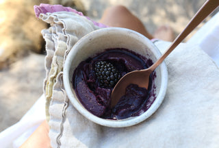 ADAPTOGENIC BLACKBERRY COCONUT LIME SORBET - Sun Potion
