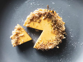 CITRUS CUSTARD TART WITH PEARL