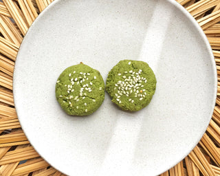 WHITE DRAGON MATCHA SESAME COOKIES - Sun Potion