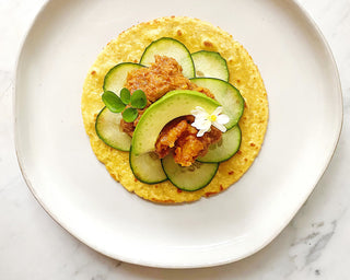 BUTTERNUT SQUASH TACOS WITH VEGAN MOLE - Sun Potion