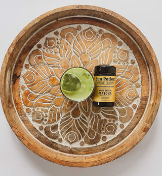 PLANT BASED GF “MINT NO CHOC CHIP” PEPPERMINT ICED LATTE - Sun Potion