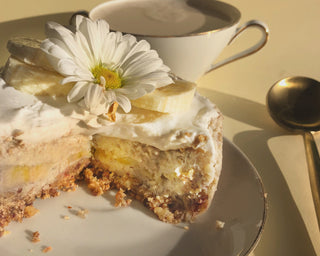 BANANA CREAM PIE WITH CORDYCEPS + TOCOS