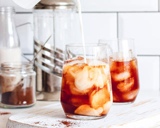 ICED COCONUT CHAGA LATTE - Sun Potion