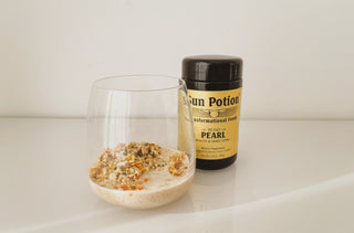 PEARL + CARROT CAKE PARFAITS WITH ALMOND CASHEW PEARL CREAM - Sun Potion