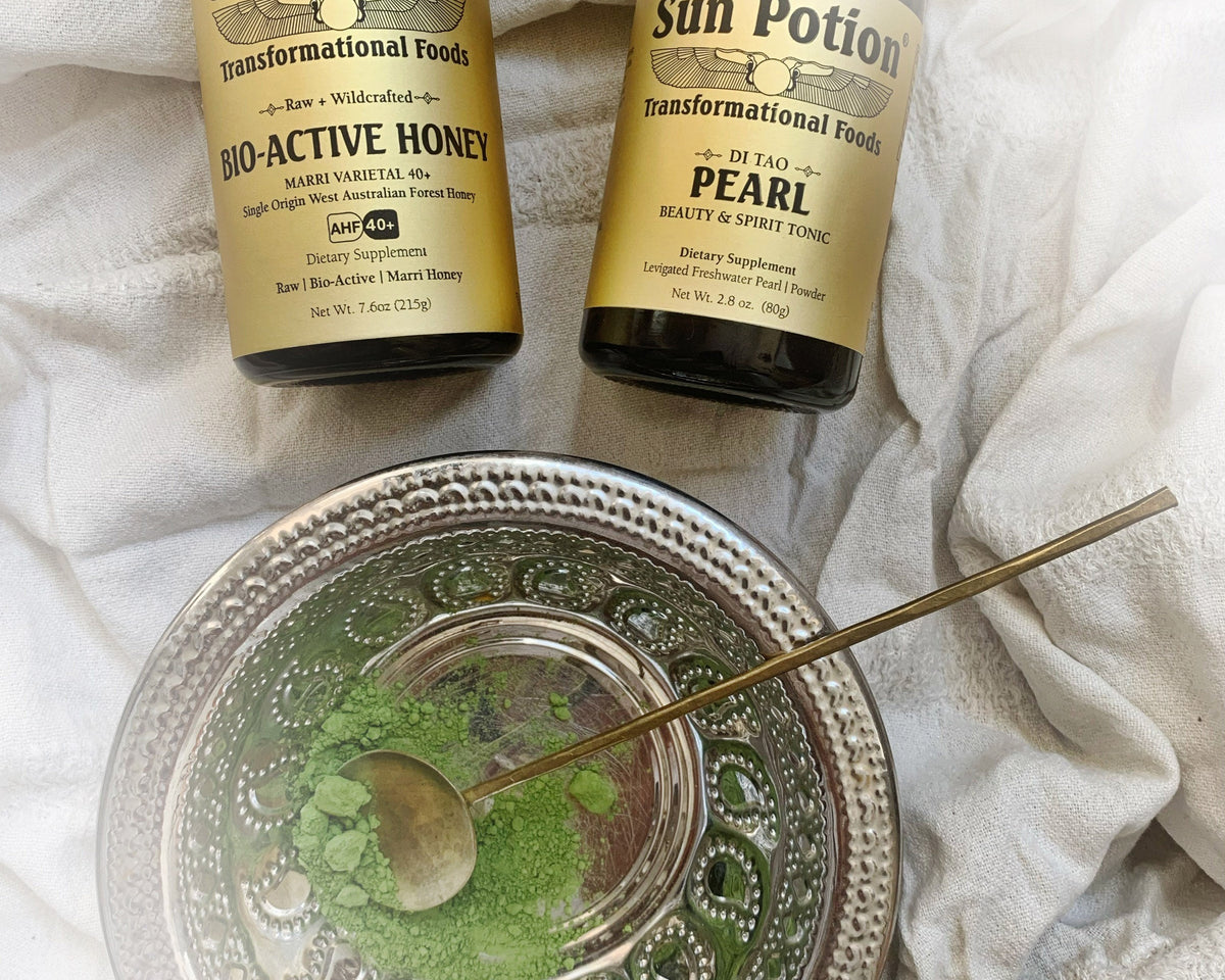 WHITE DRAGON MATCHA FACE MASK - Sun Potion