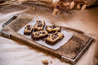 RAW CACAO REISHI BROWNIES
