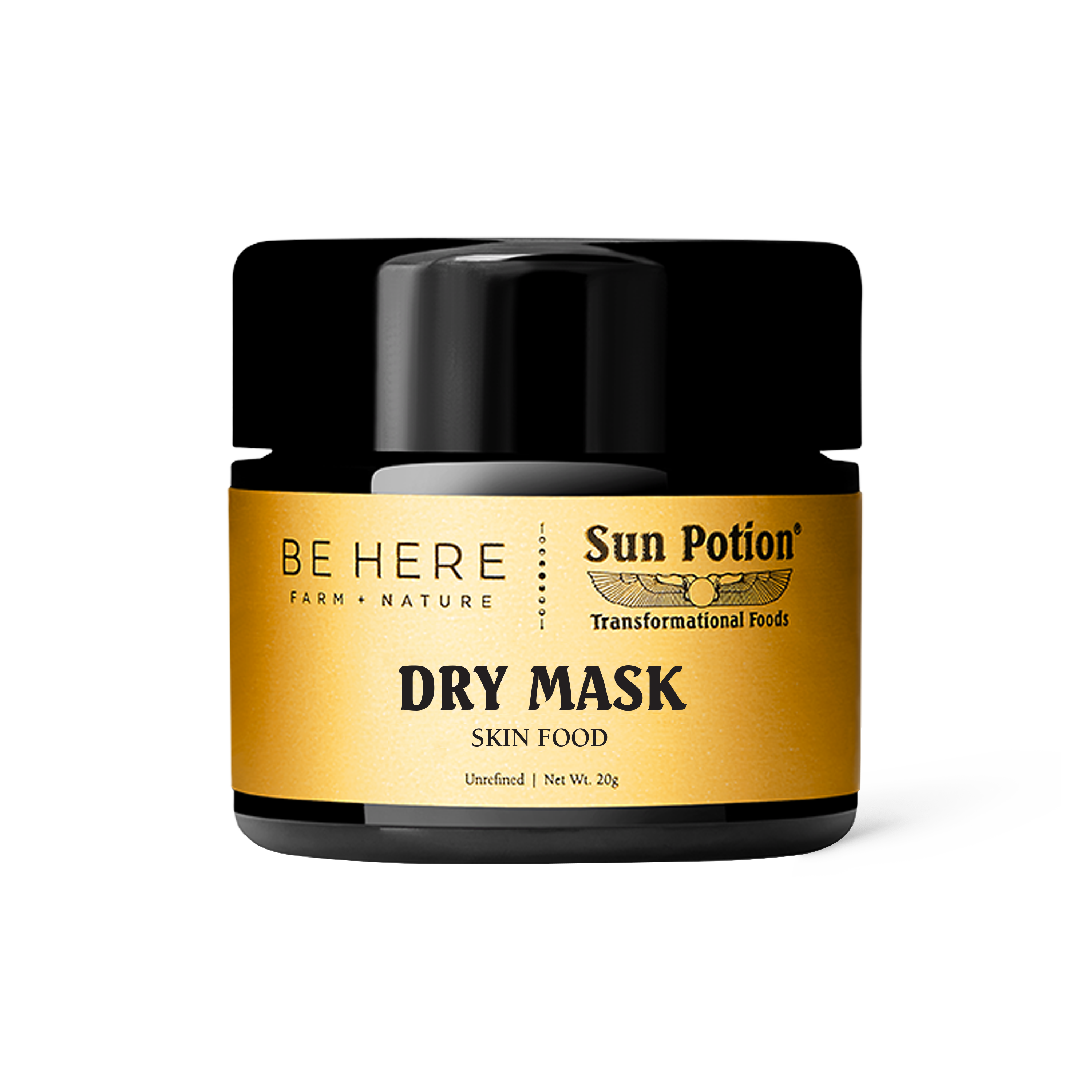 Be Here Farm + Nature Dry Mask "Superfood Clay Mask"