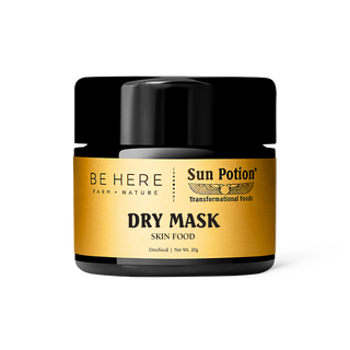 Be Here Farm + Nature Dry Mask "Superfood Clay Mask" - Sun Potion