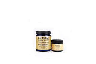 Chlorella - Travel Ally Edition and 111g jar - Sun Potion