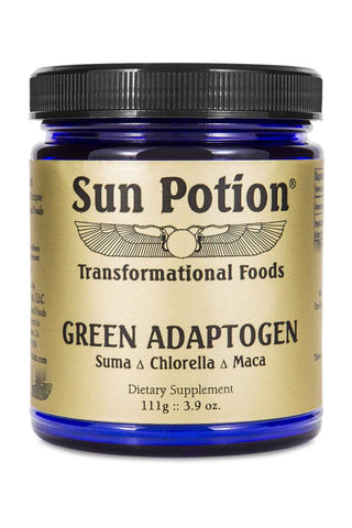 Green Adaptogen (Suma, Maca, Chlorella Blend) - Sun Potion