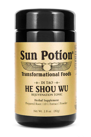 Sun Potion He Shou Wu wildcrafted jar — Radiance bundle