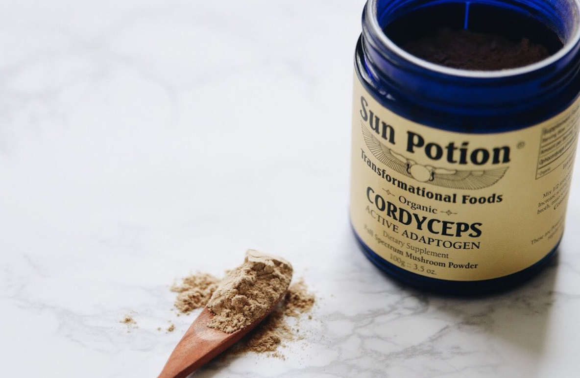 Cordyceps Mushroom Powder Sun Potion