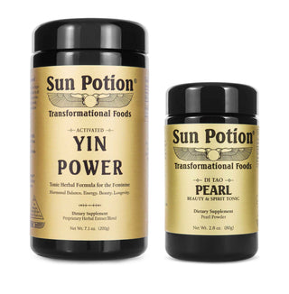 Grounding bundle — Sun Potion YIN POWER + Pearl