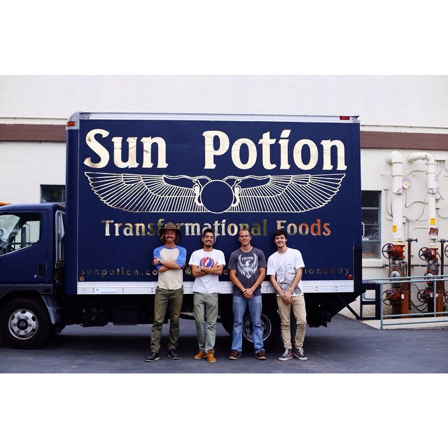 Packing the truck for an event, 2015