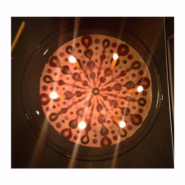 Birthday dinner for Scott and Sun Potion's fourth year, 2015