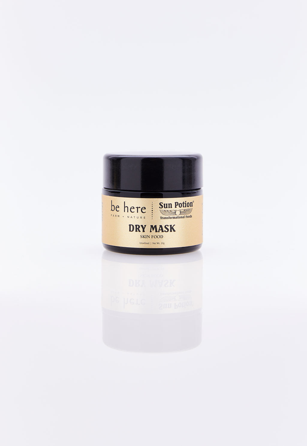 Be Here Farm + Nature Dry Mask "Skin Food"