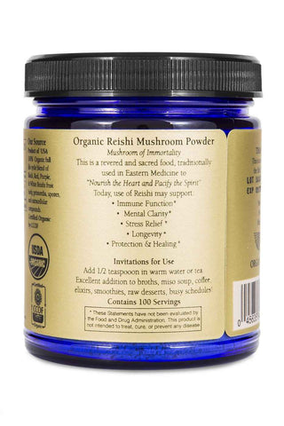 Reishi Mushroom Powder (Organic)  15.00% Off Auto renew