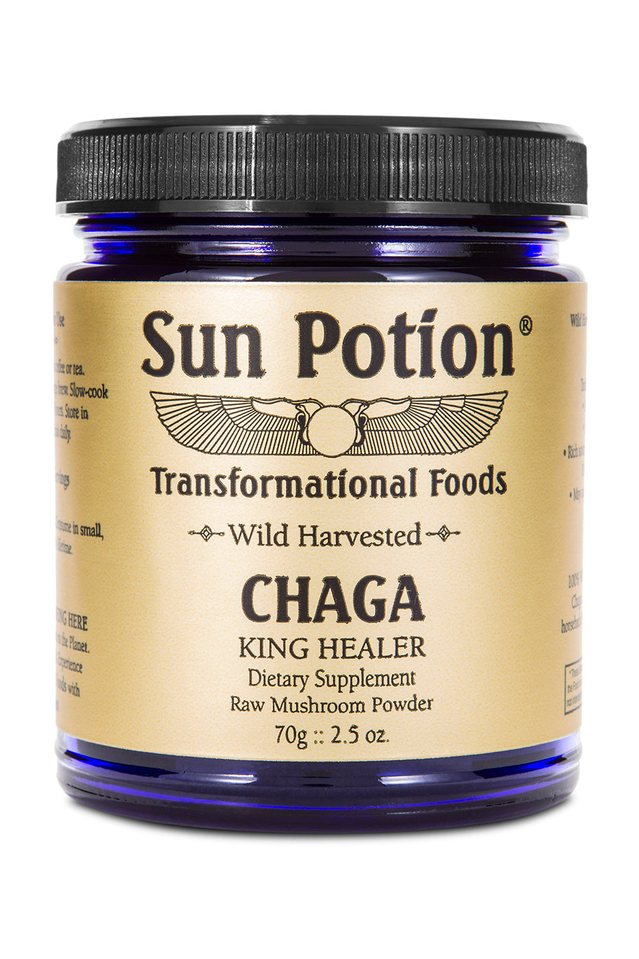 Chaga Mushroom Powder (Wildcrafted)