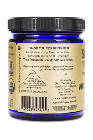 Mucuna Pruriens Powder (Organic) 15.00% Off Auto renew - Sun Potion