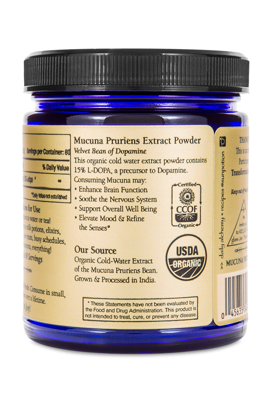 Mucuna Pruriens Powder (Organic)