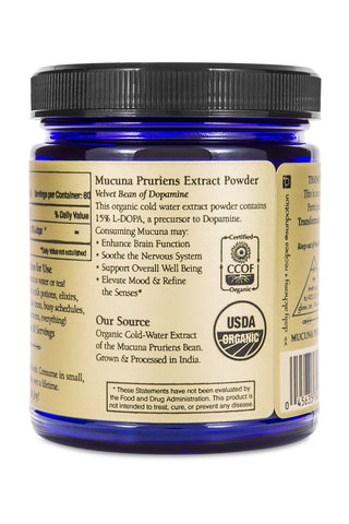Mucuna Pruriens Powder (Organic) 15.00% Off Auto renew - Sun Potion