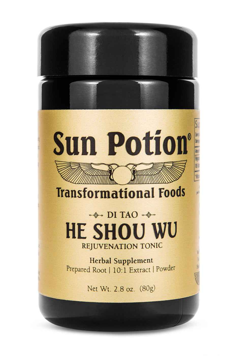 He Shou Wu — Wildcrafted Jing Tonic | Sun Potion