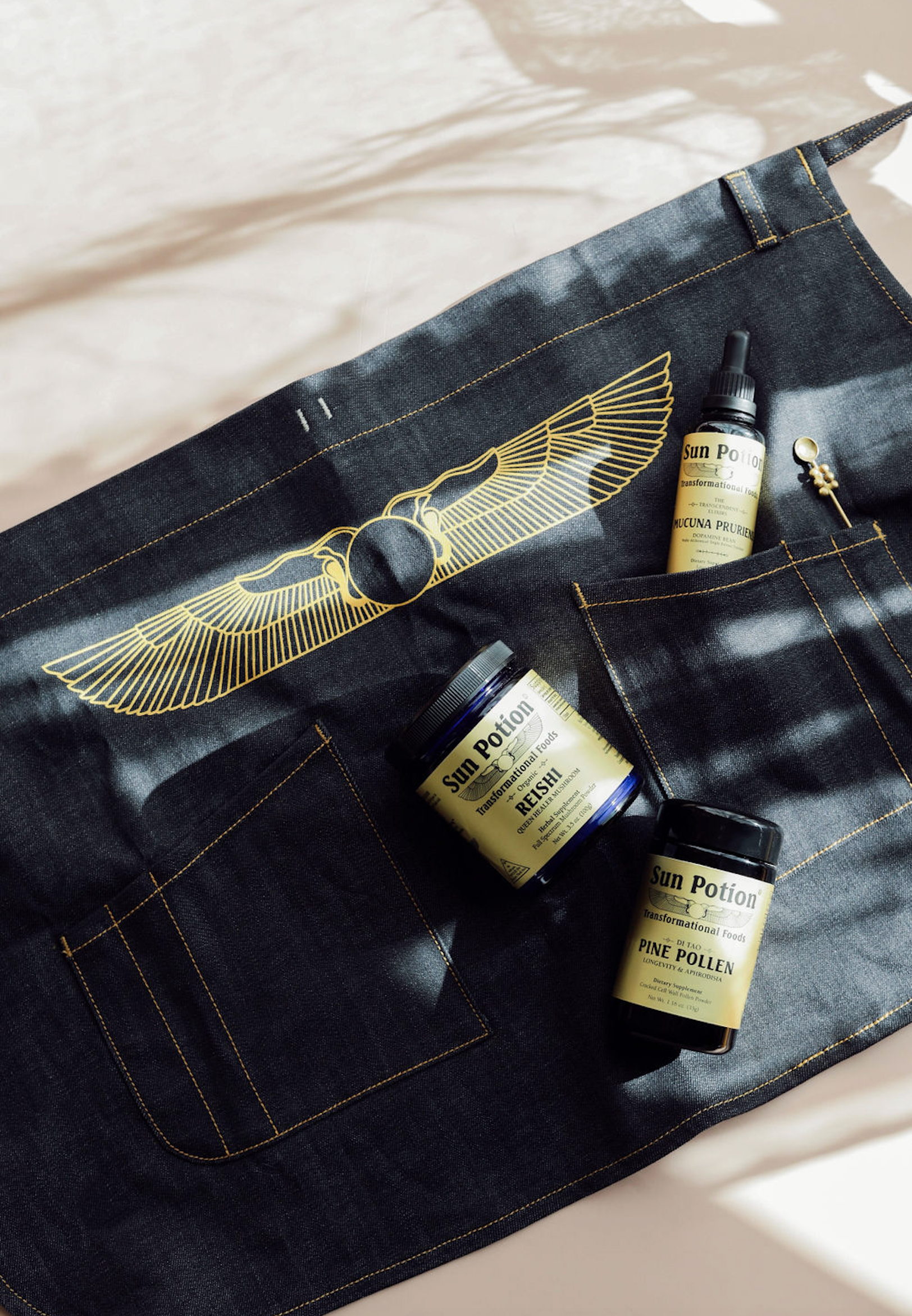 SUN POTION x DOUBLE ELEVEN APOTHECARY APRON