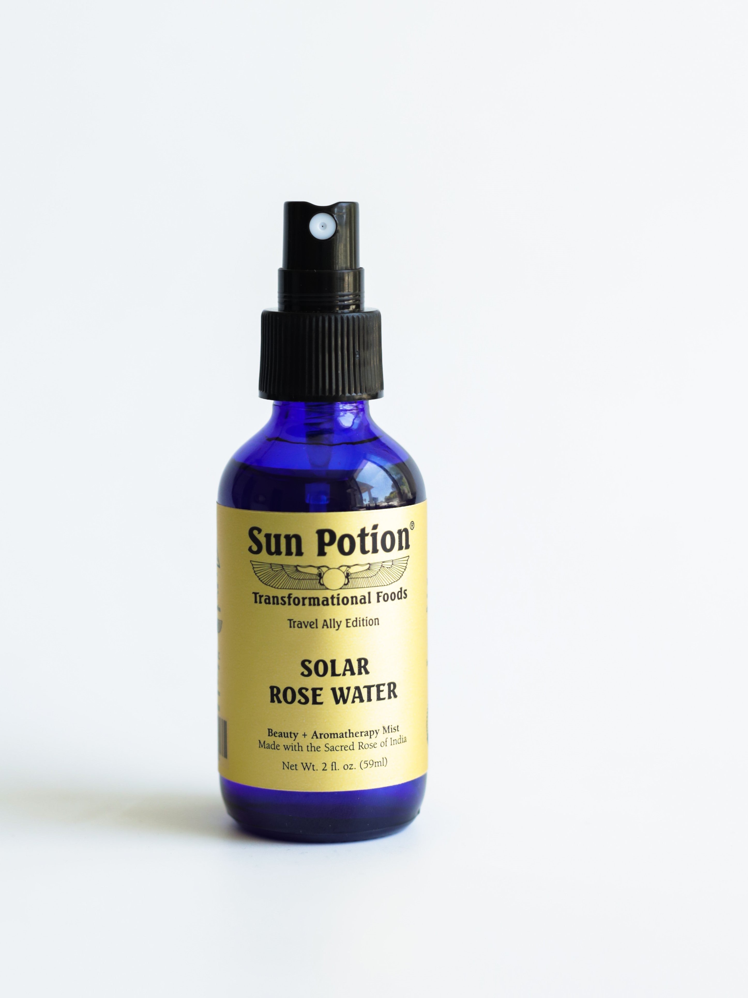 Solar Rose Water - Travel Ally Edition
